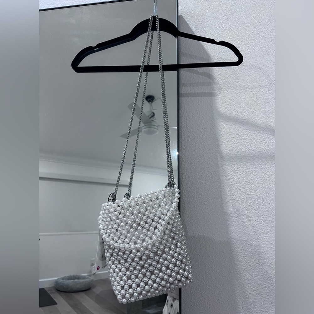 COPY - Zara pearl shoulder handbag